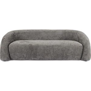 Tmavě šedá žinylková pohovka 200 cm Clemence – Bizzotto obraz