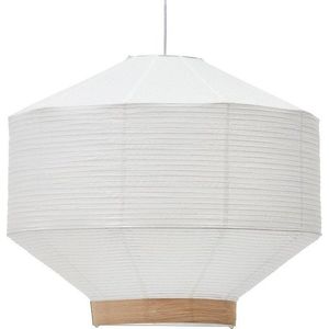 Bílé stínidlo ø 80 cm Hila – Kave Home obraz