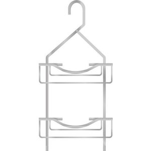 Závěsná hliníková koupelnová polička v leskle stříbrné barvě Filaire Aluminium – douceur d'intérieur obraz