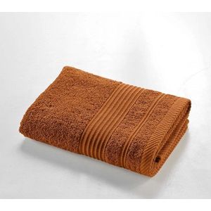 Froté bavlněný ručník v terakotové barvě 50x90 cm Tendresse – douceur d'intérieur obraz