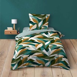 Bavlněné povlečení na jednolůžko 140x200 cm Swan – douceur d'intérieur obraz