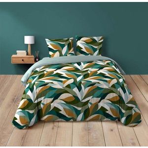 3dílné bavlněné povlečení na dvoulůžko/prodloužené 240x220 cm Swan – douceur d'intérieur obraz