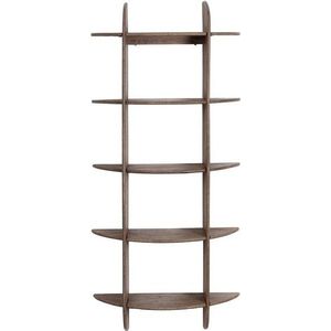 Patrová police z mangového dřeva v tmavě přírodní barvě 70 cm Westwood – Bizzotto obraz