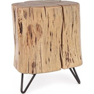 Stolička z masivu akácie v přírodní barvě Artur – Bizzotto obraz