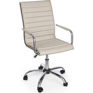 Taupe kancelářská židle z imitace kůže Perth – Yes Everyday obraz