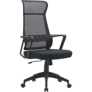 Černá čalouněná kancelářská židle Hoboken – Yes Everyday obraz