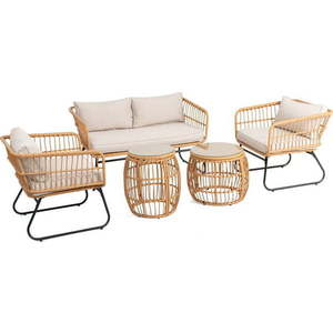 Béžový zahradní nábytek z umělého ratanu Bonami Essentials Vistdal obraz
