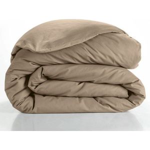 Béžový bavlněný povlak na peřinu na dvoulůžko/prodloužený 240x220 cm Lina – douceur d'intérieur obraz