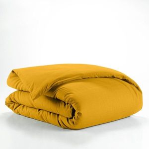 Žlutý bavlněný povlak na peřinu na jednolůžko 140x200 cm Lina – douceur d'intérieur obraz