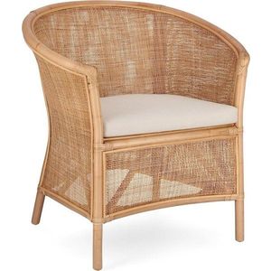 Ratanové zahradní křeslo v přírodní barvě Adelfa – Bizzotto obraz