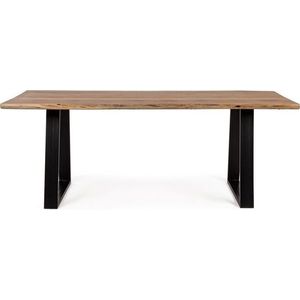 Jídelní stůl z masivního dřeva 95x200 cm Artur – Bizzotto obraz