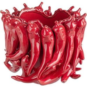 Keramický ručně vyrobený obal na květináč ø 25, 5 cm Spicy – Bizzotto obraz