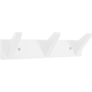 Bílý nástěnný věšák z březového dřeva 31 cm Daiki – Yes Everyday obraz