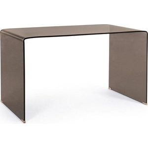 Skleněný pracovní stůl 70x126 cm Iride – Bizzotto obraz