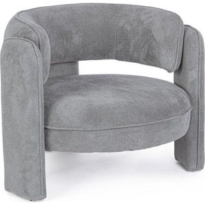 Šedé křeslo Aisha – Bizzotto obraz