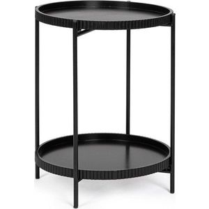 Kovový kulatý odkládací stolek ø 42 cm Herdys – Yes Everyday obraz