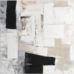 Tištěný/s ručně malovanými prvky obraz na plátně 80x80 cm Crown – Bizzotto obraz