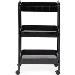 Kovový servírovací stolek na kolečkách 29, 5x41 cm Leiky – Yes Everyday obraz