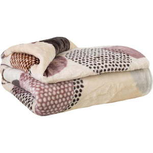 Deka z mikroplyše 200x220 cm Circles – My Home obraz