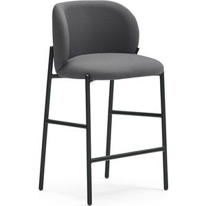 Tmavě šedá čalouněná barová židle Mogi – Teulat obraz