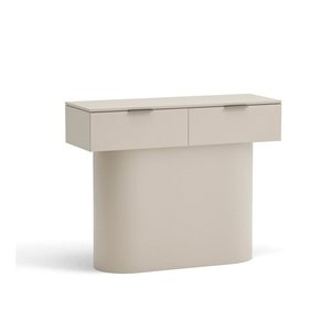 Béžový konzolový stolek 36x100 cm Totem – Teulat obraz