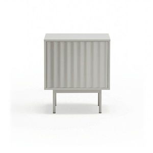 Světle šedý matný noční stolek Sierra – Teulat obraz