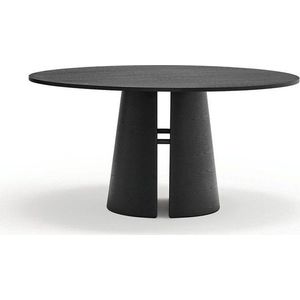 Kulatý jídelní stůl v dekoru jasanu ø 157 cm Cep – Teulat obraz