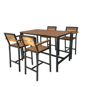 Zahradní barový set v přírodní barvě pro 4 Nova – Bonami Selection obraz