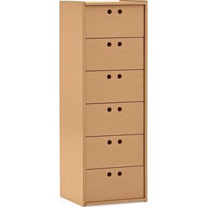 Skříňka v přírodní barvě 40x118x40 cm Wally – Teulat obraz