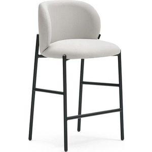Světle šedá čalouněná barová židle Mogi – Teulat obraz