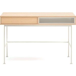 Pracovní stůl s deskou v dubovém dekoru 60x120 cm Yoko – Teulat obraz