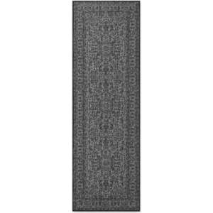 Černobílý vnitřní a venkovní běhoun 80x250 cm Duet Kona – NORTHRUGS obraz