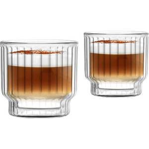 Sada 2 dvoustěnných sklenic Vialli Design, 260 ml obraz