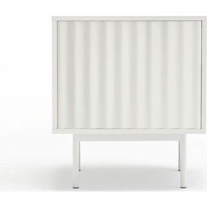 Bílý matný noční stolek Sierra – Teulat obraz