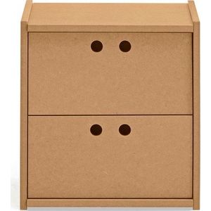 Noční stolek v přírodní barvě Wally – Teulat obraz