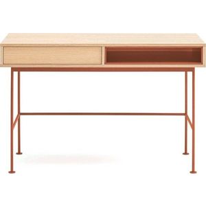 Pracovní stůl s deskou v dubovém dekoru 60x120 cm Yoko – Teulat obraz