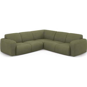 Světle zelená rohová pohovka (variabilní roh/do L) Molino – Micadoni Home obraz