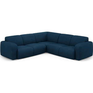 Tmavě modrá rohová pohovka (variabilní roh/do L) Molino – Micadoni Home obraz
