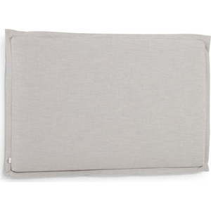 Světle šedé čalouněné čelo postele 166x106 cm Tanit – Kave Home obraz