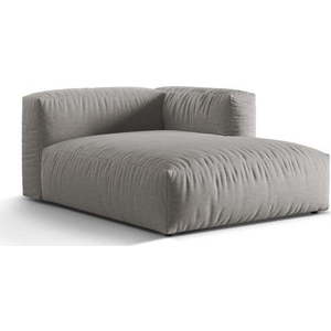 Světle šedý modul pohovky (pravý roh) Martina – Micadoni Home obraz