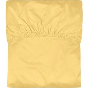 Žluté napínací bavlněné prostěradlo 180x200 cm Oba – noo.ma obraz