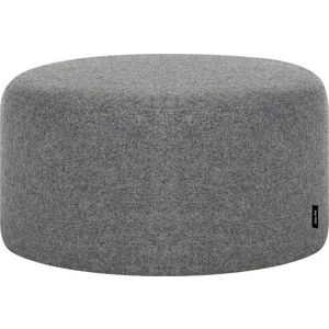 Šedý vlněný taburet Folk – noo.ma obraz