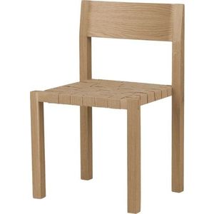 Stohovatelná jídelní židle z dubového dřeva v přírodní barvě Toli – noo.ma obraz