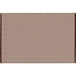 Vínový/v přírodní barvě ručně tkaný vlněný koberec 170x240 cm Talo – noo.ma obraz