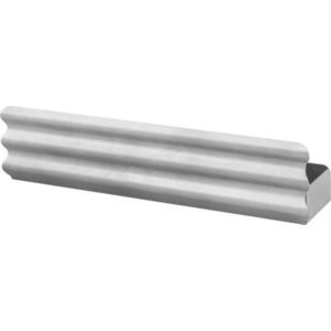 Nástěnná koupelnová polička nerezová ve stříbrné barvě Olbi – noo.ma obraz