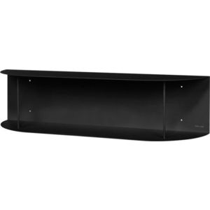 Černá patrová kovová police 80 cm Lina – noo.ma obraz