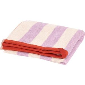 Froté bavlněný ručník v levandulové barvě/krémový 50x80 cm Gobo – noo.ma obraz