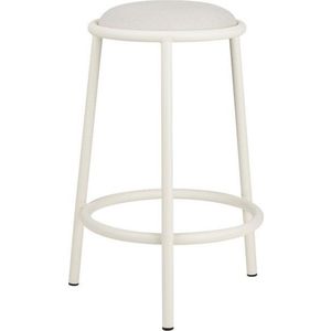 Béžová kovová barová stolička (výška sedáku 68 cm) Hogo – noo.ma obraz