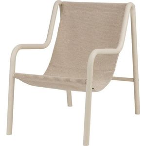 Béžové kovové zahradní křeslo Nokk – noo.ma obraz