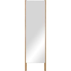 Stojací zrcadlo s dřevěným rámem 49x166 cm Lun – noo.ma obraz